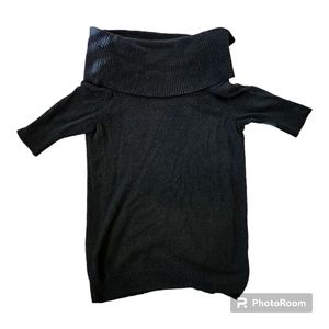 EUC Loft Black Off The Shoulder Sweater Size M
